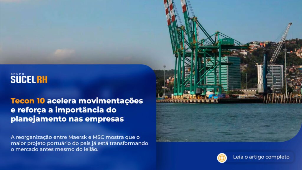 Tecon 10: a corrida pelo maior terminal de contêineres do Brasil já começou